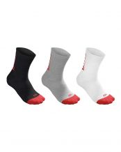 PACK 3 CALCETINES WILSON YTH CORE CREW MULTICOLOR