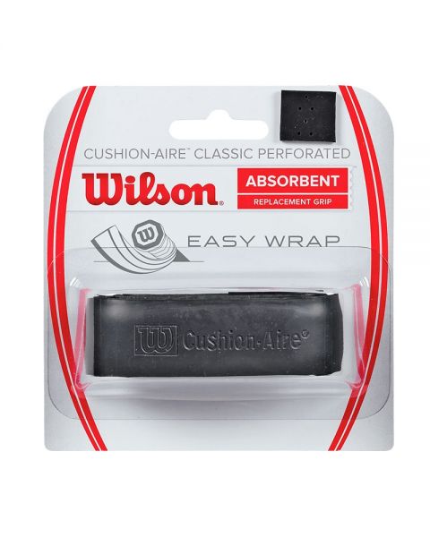 OVERGRIP WILSON CUSHION AIRE CLASSIC PERFORATED NEGRO