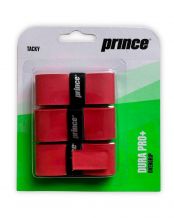 PACK 3 OVERGRIP PRINCE DURAPRO BLISTER ROJO