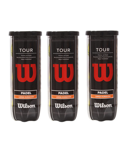 WILSON PDEL PACK 3 BOTES