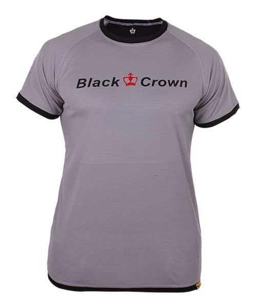 CAMISETA BLACK CROWN X3 GRIS NEGRO