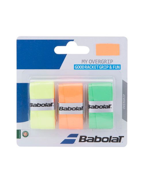 OVERGRIP BABOLAT MY OVERGRIP X3 COLORES FLUOR