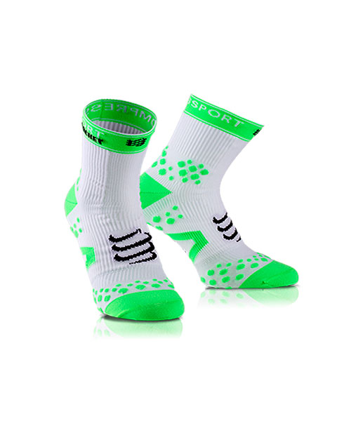 CALCETINES COMPRESSPORT RACKET STRAPPING DOUBLE LAYER WHITE