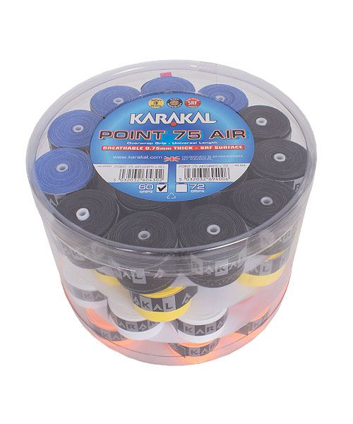 CUBO 60 OVERGRIPS KARAKAL POINT 75 AIR COLORES