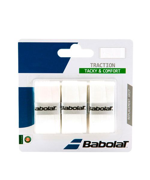 OVERGRIP BABOLAT TRACTION BLANCO